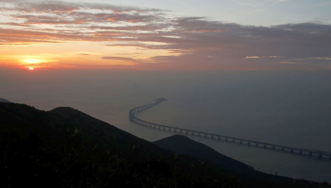 Hong Kong Macau China Bridge