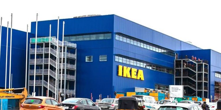 Ikea store in India.