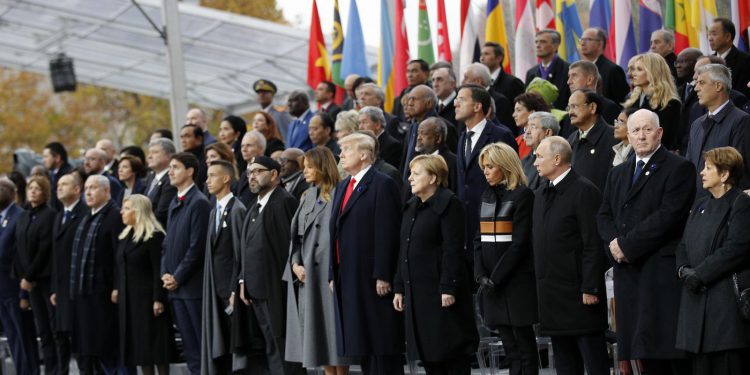 Leaders gather in Paris