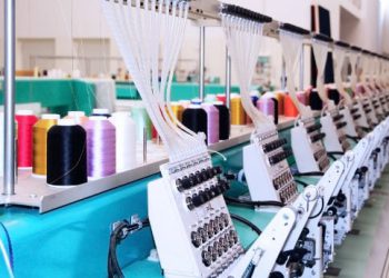 Clothing factory in India