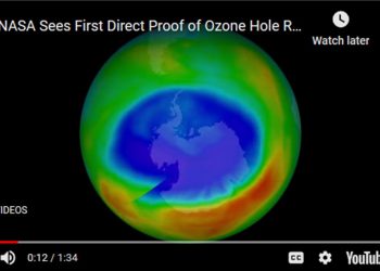 Ozone layer is healing