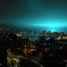 New York sky turns blue due to power accident