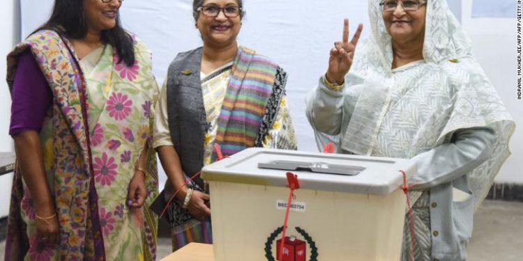 Bangladesh uses EVMs for the first time in a general election