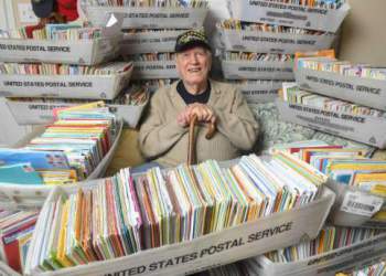 Daughter's post on Facebook draws 50,000 birthday cards for father