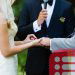 couple exchanging rings