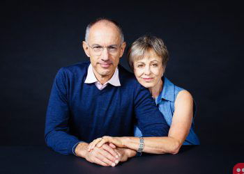 Michael Moritz KBE and Harriet Heyman