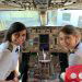 Mother-Daughter Co-Pilot Flight. Twitter Applauds!