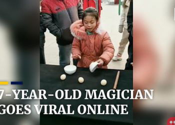 seven year old magician