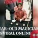 seven year old magician