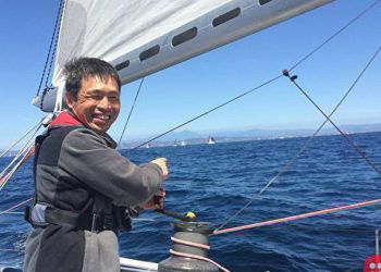 Mitsuhiro lwamoto Becomes First Blind Man to Sail Non-Stop across Pacific