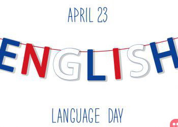 23rd April is World English Language Day