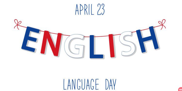 23rd April is World English Language Day