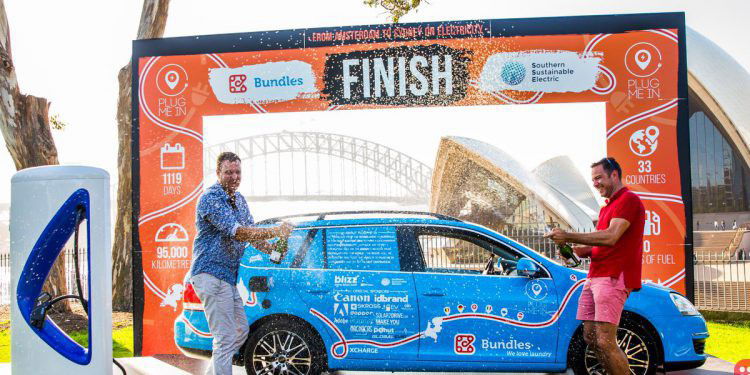 Dutchman Ends ‘World’s Longest Electric Car Trip’