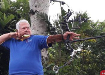 74-Year Old Samoa Prime Minister Makes It to National Archery Team