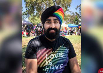 Pride Month: Photo of Sikh Man with Rainbow Turban Goes Viral!