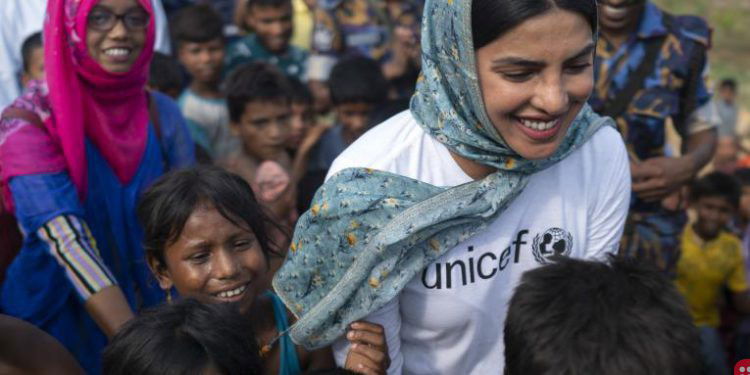 Priyanka Chopra to Receive Top Humanitarian Award from UNICEF