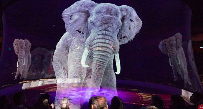 To Protest Against Animal Abuse, German Circus Uses Holograms of Animals