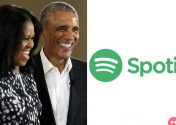 Obamas to Produce Podcasts for Spotify