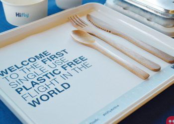 World’s First Plastic-Free Flight
