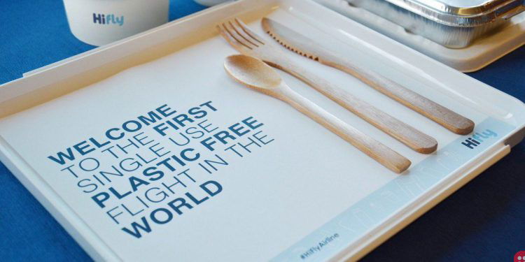 World’s First Plastic-Free Flight