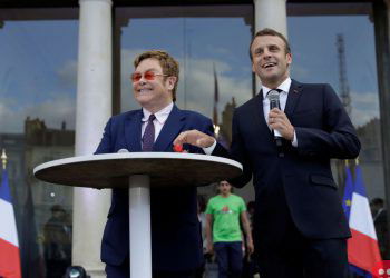 Sir Elton John awarded France’s highest civilian honour