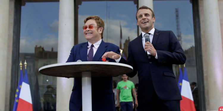 Sir Elton John awarded France’s highest civilian honour