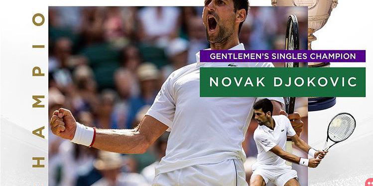 Wimbledon 2019: Novak Djokovic wins fifth Championship