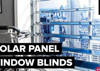 Smart Window Blinds That Double Up As Solar Panels