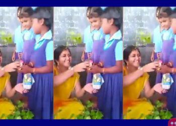 This teacher celebrated her birthday by gifting saplings to her students