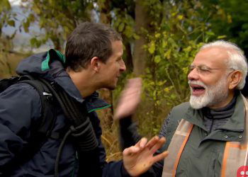 Bear Grylls and Indian PM Modi will be seen together in Man vs. Wild