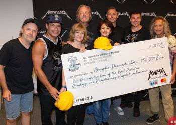 Metallica Donates 250,000 Euros to Children’s Cancer Hospital