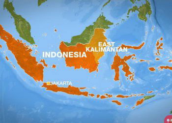 Indonesia’s capital to be moved to site in Borneo Island