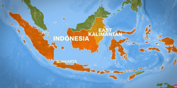 Indonesia’s capital to be moved to site in Borneo Island