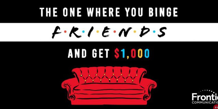 Binge watch ‘Friends’ and earn $1000!