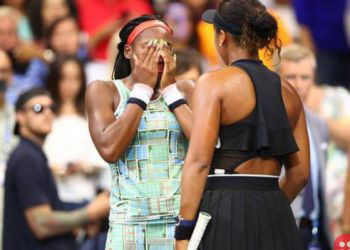 US Open: Naomi Osaka wins hearts by consoling Coco Gauff