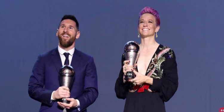 FIFA Player of the Year: Messi and Rapione take top awards