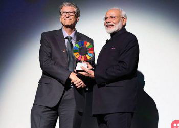Narendra Modi receives ‘Global Goalkeeper Award’ by Bill and Melinda Gates Foundation