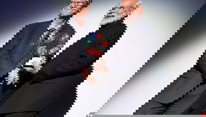 Narendra Modi receives ‘Global Goalkeeper Award’ by Bill and Melinda Gates Foundation