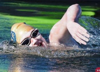 Sarah Thomas: First person to swim the Channel four times nonstop