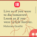22 Profound Mahatma Gandhi quotes on his birthday…