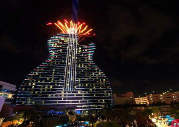 World’s first guitar-shaped hotel opens!