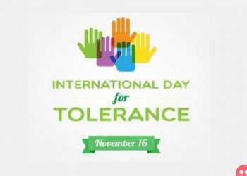 16th November is ‘International Day for Tolerance’