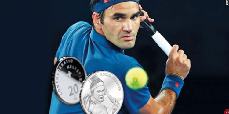 Tennis legend Roger Federer gets his own coin!