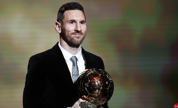 Lionel Messi wins Ballon d’Or for record sixth time