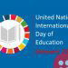 24 January is International Day of Education