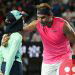 Rafael Nadal hits ball girl with shot, apologizes with a kiss