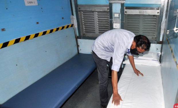 COVID-19: Indian Railways convert train coaches into isolation wards