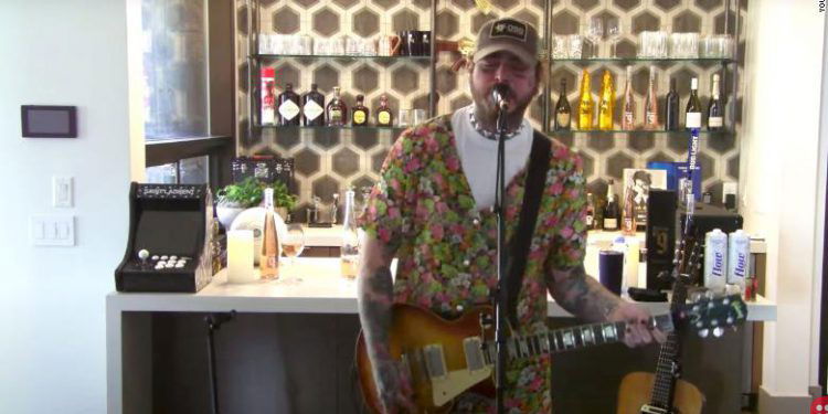 Post Malone’s virtual Nirvana tribute concert raises $500K towards coronavirus relief efforts