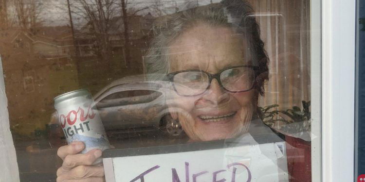 ‘I need more beer!’: 93-year-old woman’s appeal during quarantine goes viral