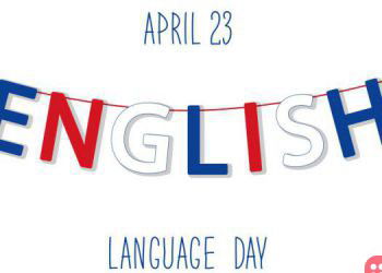 23rd April is World English Language Day!